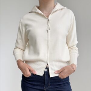 Double-Zipper Knittop